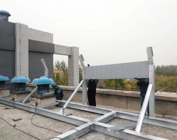 屋頂風(fēng)機噪聲治理